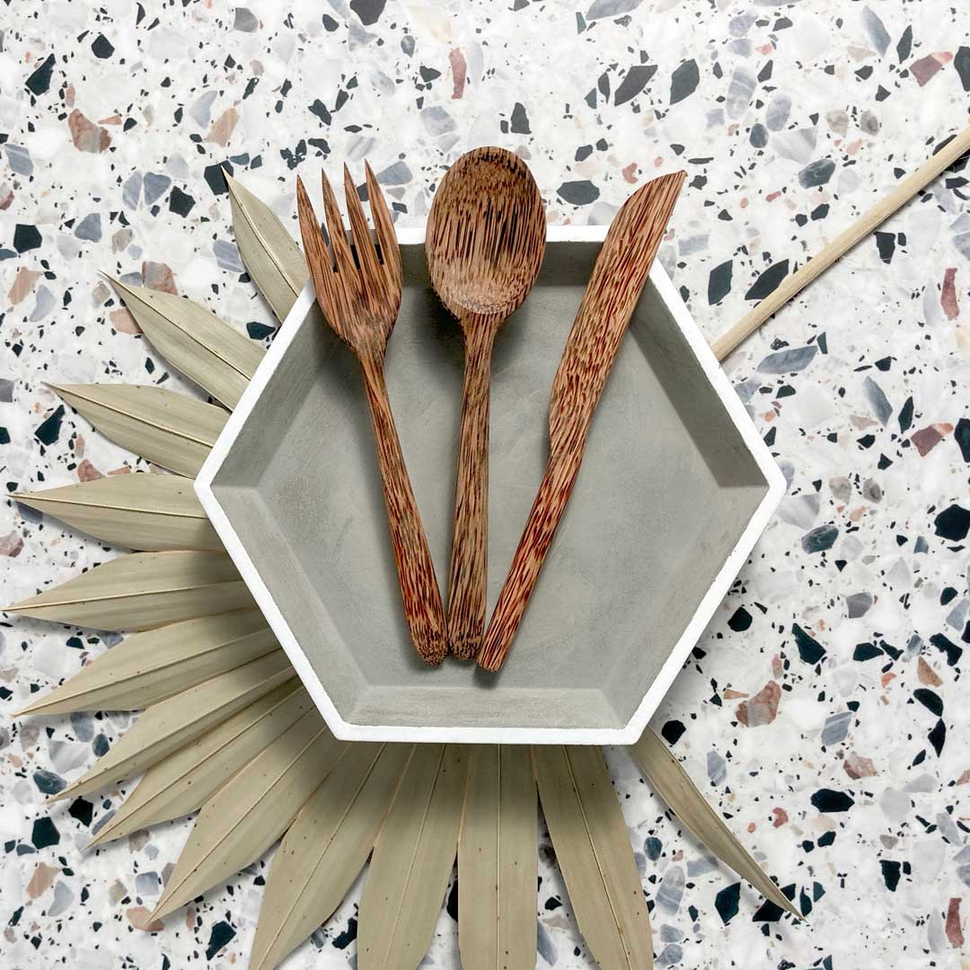 Coco Wood Cutlery Set