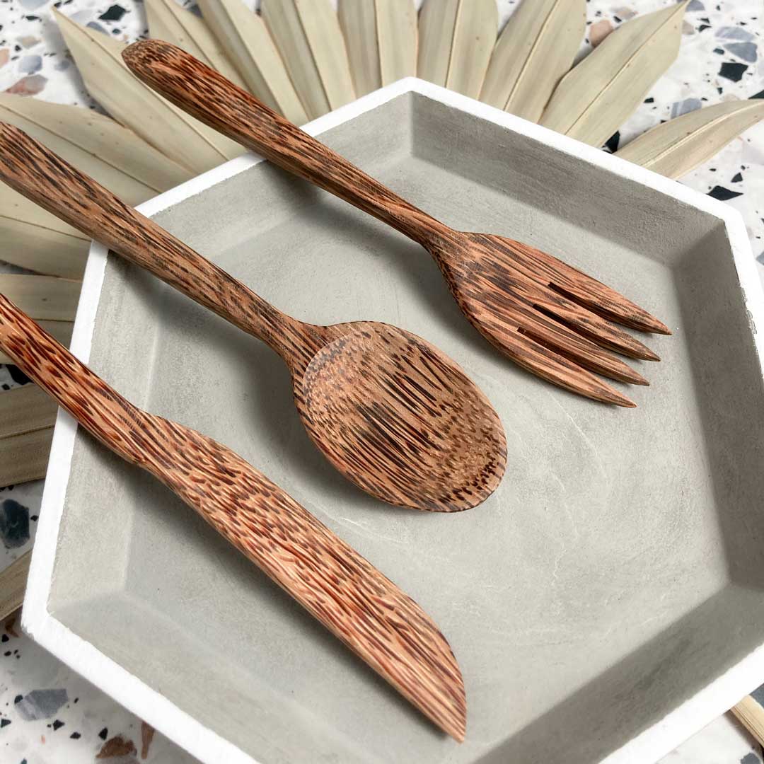 Coco Wood Cutlery Set